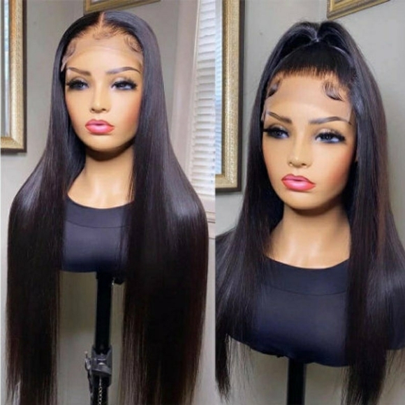 Brazilian Straight T Middle Part Lace Front Wig - Picture 2 of 7